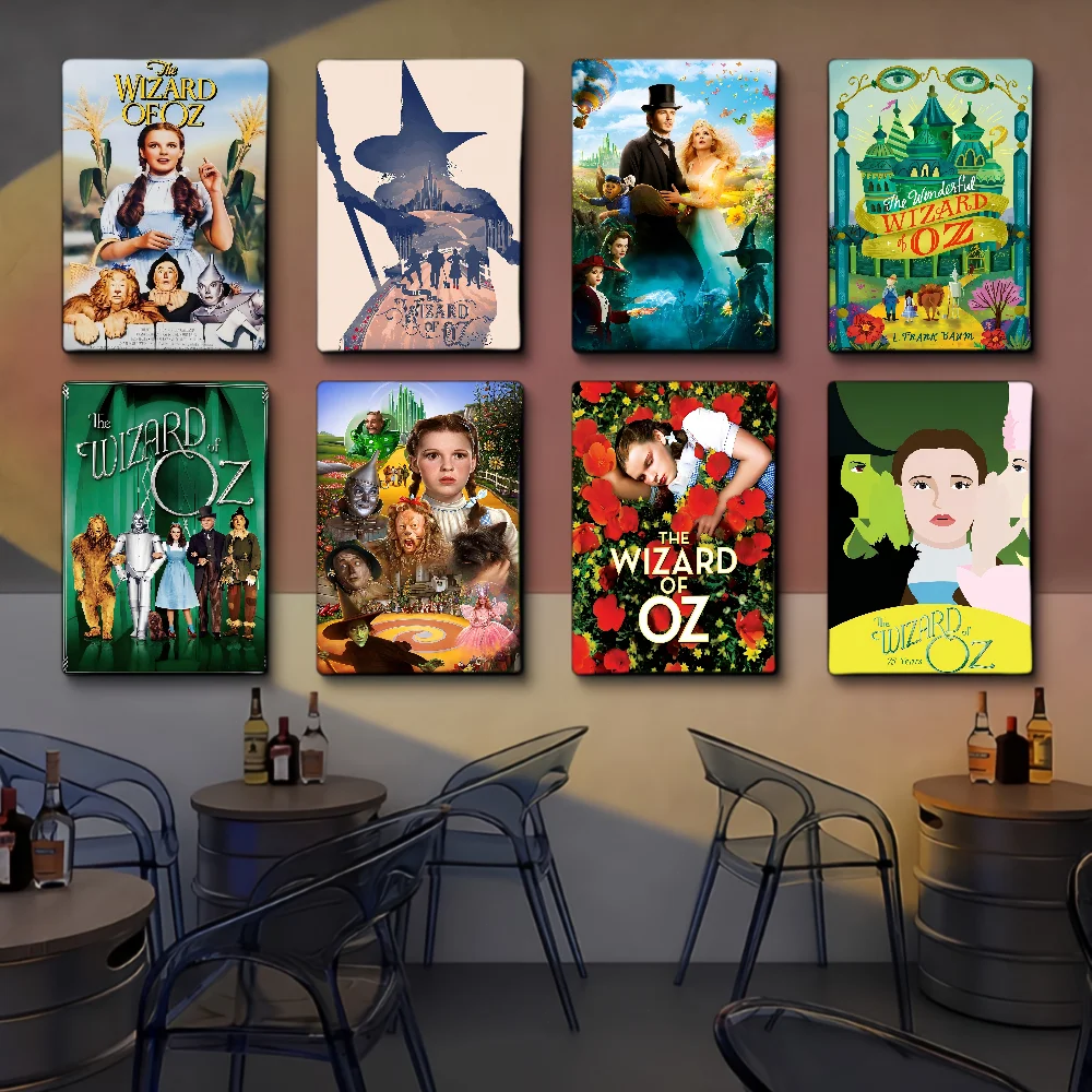 Аниме-плакаты W-Wizard Of O-Oz липкие белые бумажные наклейки сделай сам комната бар