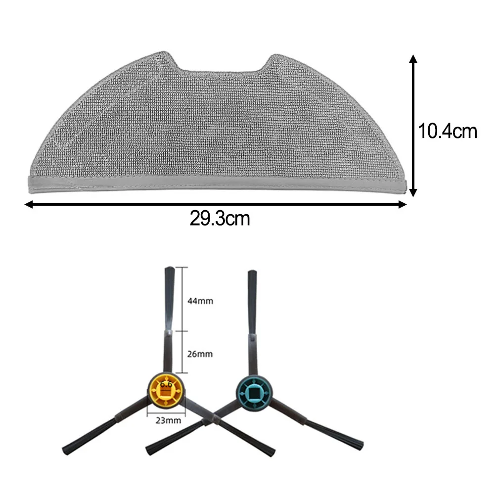Боковая щетка фильтр тряпка аксессуары для пылесоса Eureka E20 Plus сменные ручные