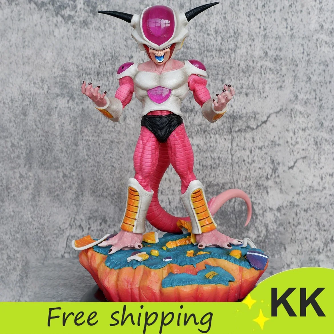 

26.5cm Dragon Ball Anime Figure White Hole First Form Namek Frieza Periphery Action Figures Desktop Ornament PVC Model Gift Toys