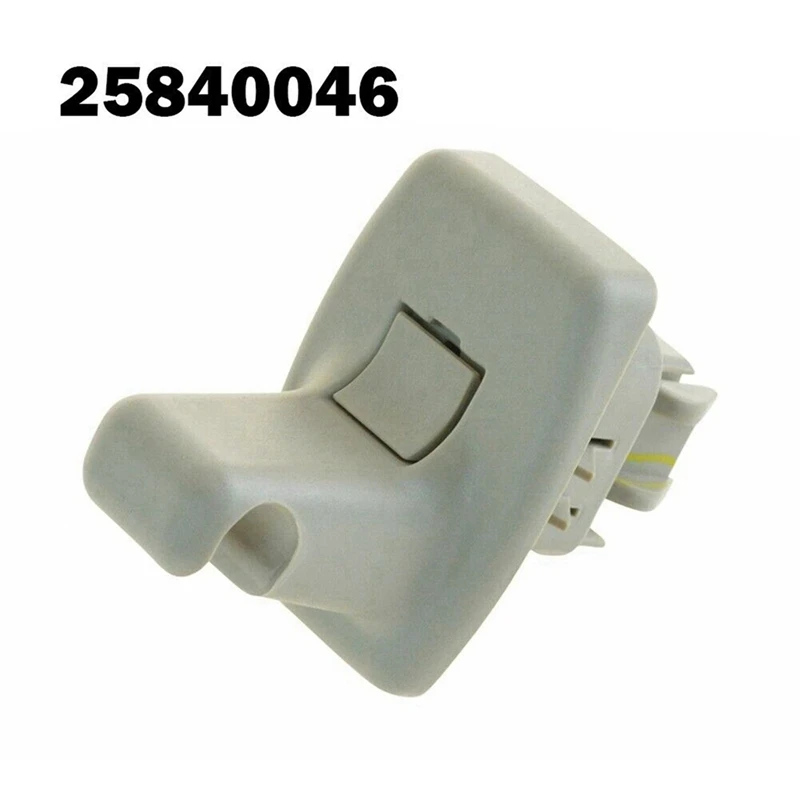 4X Sun Visor Retainer Clip Passenger Or Driver Side 25840046 For 2003-2014 Chevrolet Express GMC Savana Van Gray