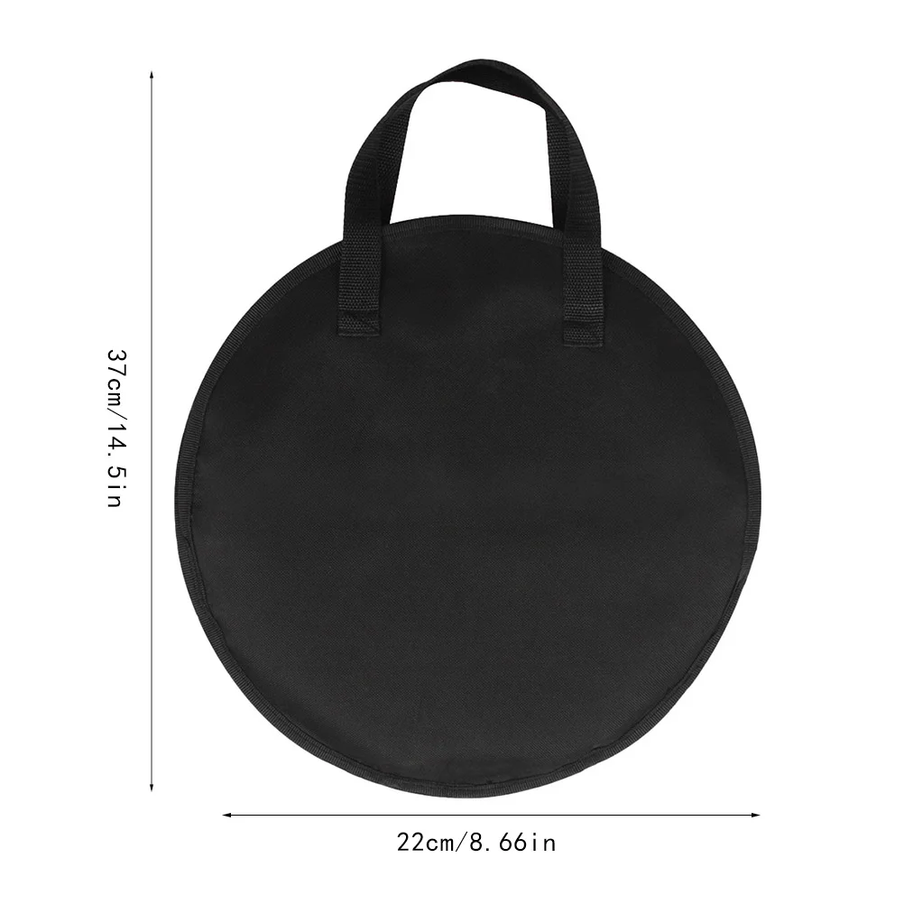 Black Back Pack 24 Cymbal Bag Drum Pad Bag Drum Kit Drum Gig Bag Cymbal Hard Case enlarge