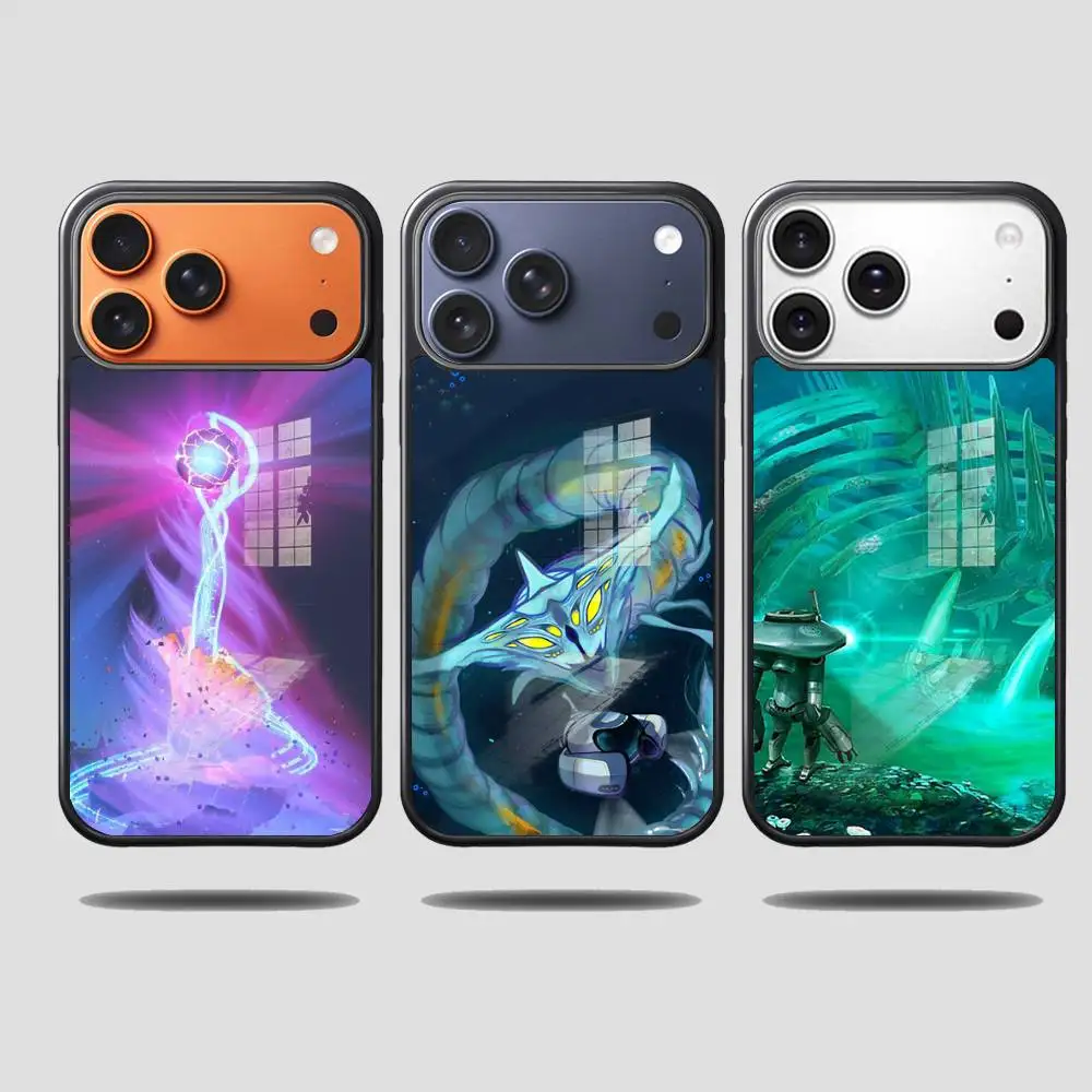 Фото Горячая новинка: Чехлы для телефонов S-Subnautica 2 для iPhone 17, 16, 15, 14, 13, 12, 11 Pro Max – Ультратонкий магнитный чехол с теплоотводом №1