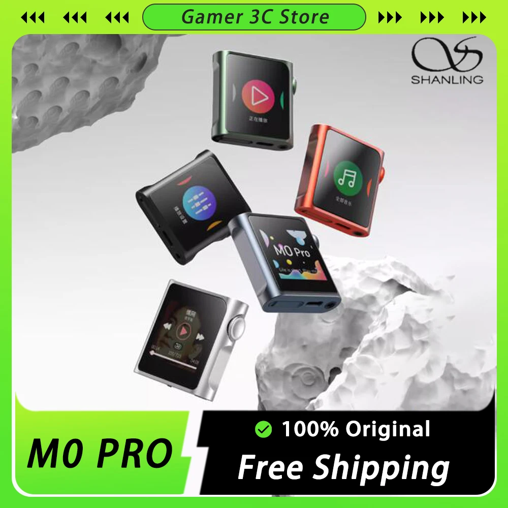 Музыкальный плеер SHANLING M0 Pro Hi-Res Audio HIFI Bluetooth MP3-плеер на заказ DAP DAC Dual ES9219C LDAC aptX PCM384