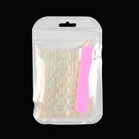 false nails sticker clear double side adhesive tapes stickers press on fake nail tips extension stick tools silicon gel paste