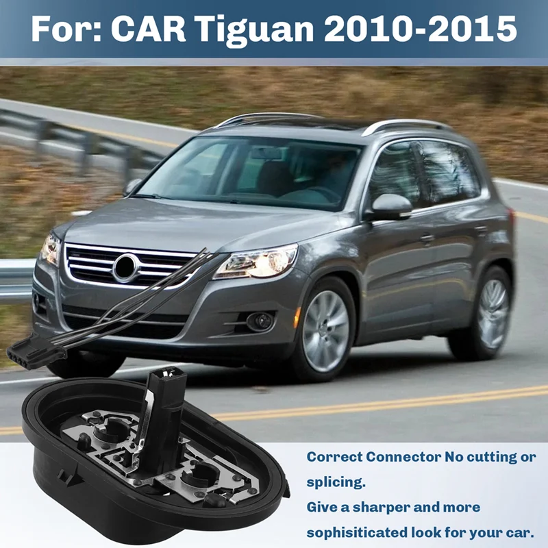 Left &amp Right Car Brake Light Tail Circuit Board Wiring For VW Tiguan 2010-2015 5ND945257 5N0945258