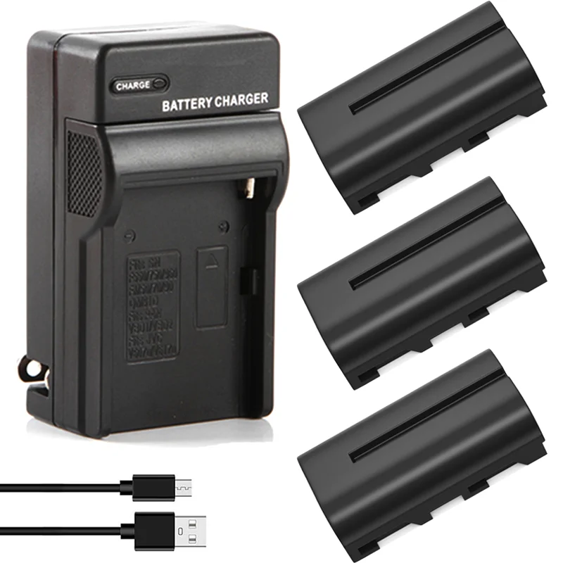 2400 мА · ч NP-F570 NP F550 F570 F530 F330 NP-F550 Зарядное устройство USB для Sony NP F970, F960 Yongnuo Viltrox