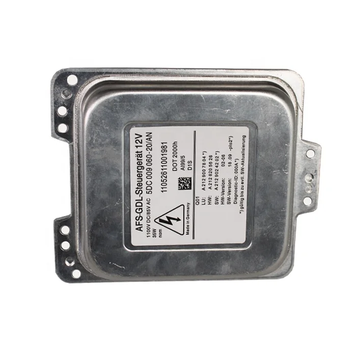 

Балласт для фар JS 5DC009060 20AN OEM A2129007804 для балласта W212 Hid