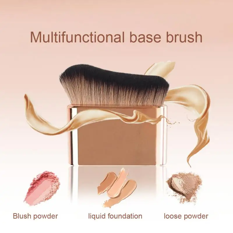 

Blush Powder Brush Soft Makeup Brush Rose Gold Handle Brush Traceless Foundation Brush Cosmetics Tool Bb Cream Brush