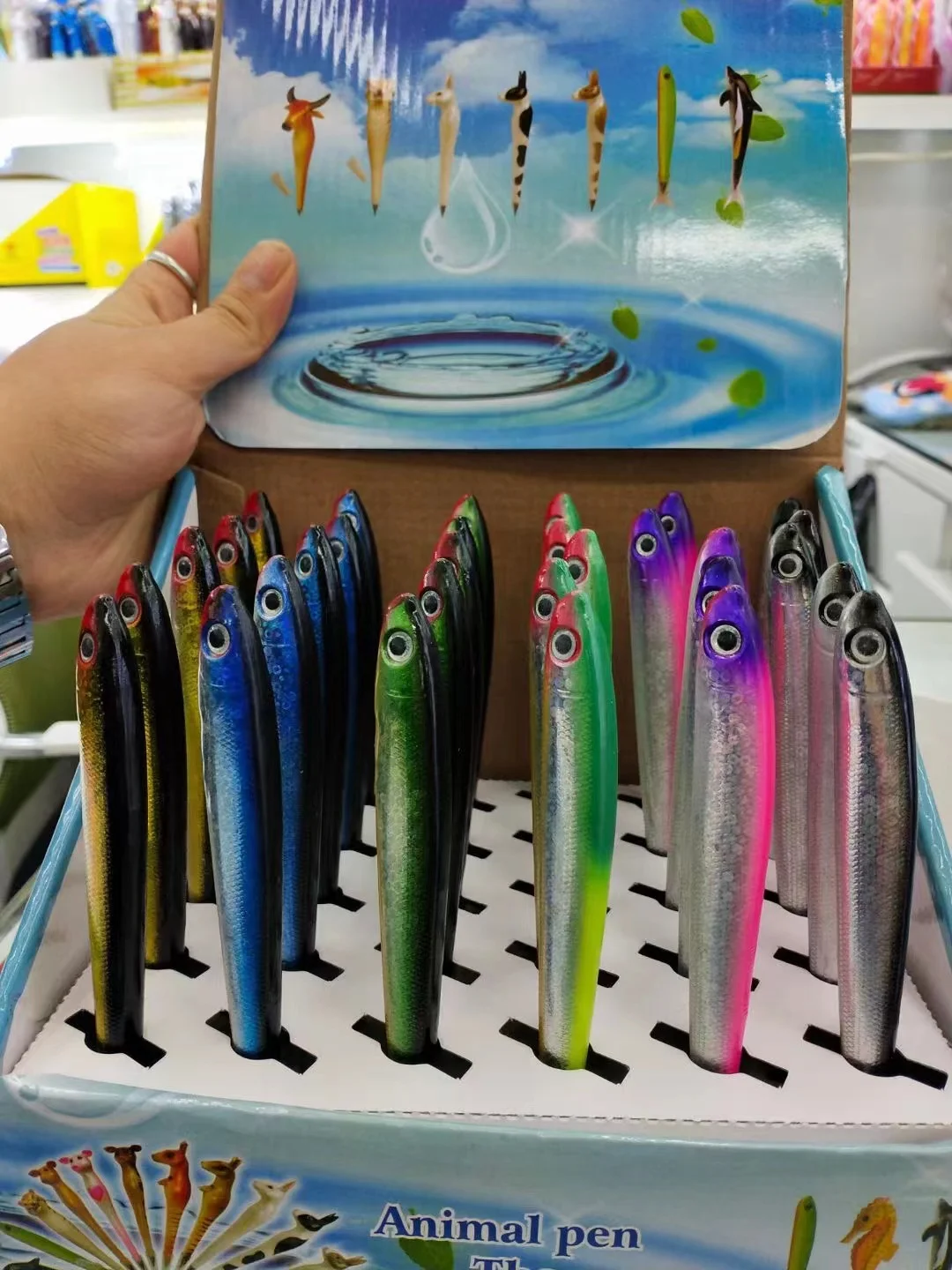 

[Бесплатная доставка] Φ! Магнетизм! Ручки в форме рыбы, ручка для изысканных морепродуктов, 30 шт./лот