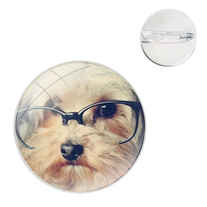 Значок для одежды украшение рюкзака подарок милые собаки Шнауцер