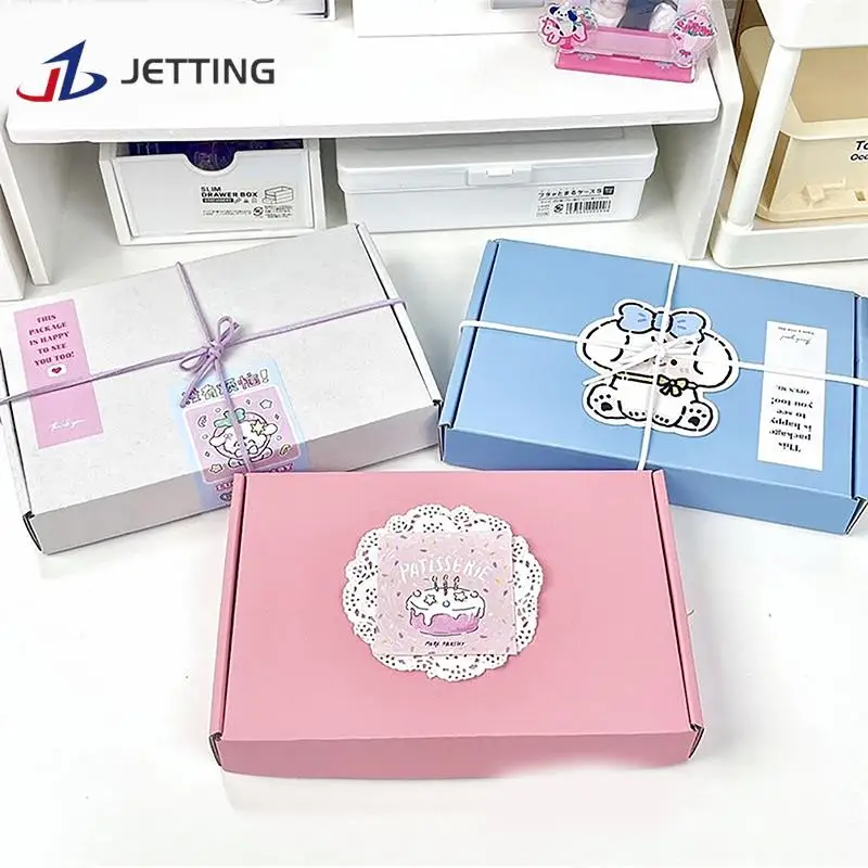 Es Cardboard Corrugated Mailer Boxes For Packaging Craft Gifts Giving Products For Small Business Wedding Party