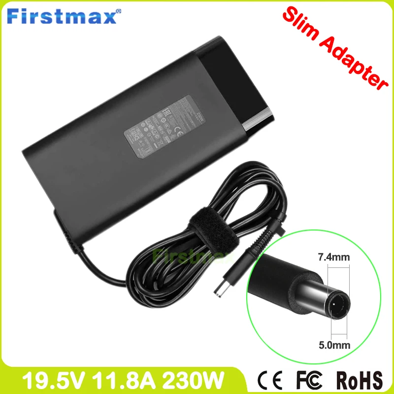 Игровое зарядное устройство 19 5 В 11 8 А 230 Вт для HP Omen X 2S 15-dg 15-dg0000 15t-dg0000 HSTNN-DA12 HSTNN-LA12