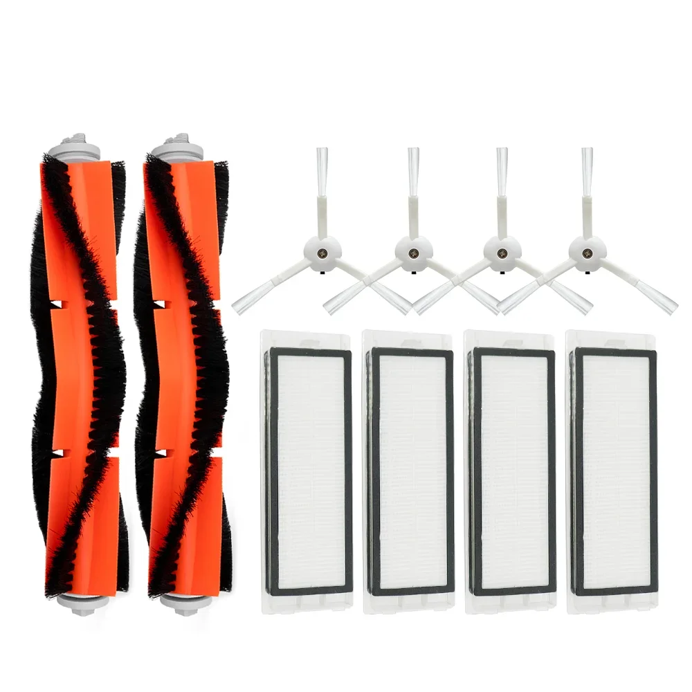 

HEPA-фильтр + боковая щетка + основная щетка для робота-пылесоса Xiaomi Mi, запчасти, аксессуары Roborock S50 S51 SDJQR01RR SDJQR02RR