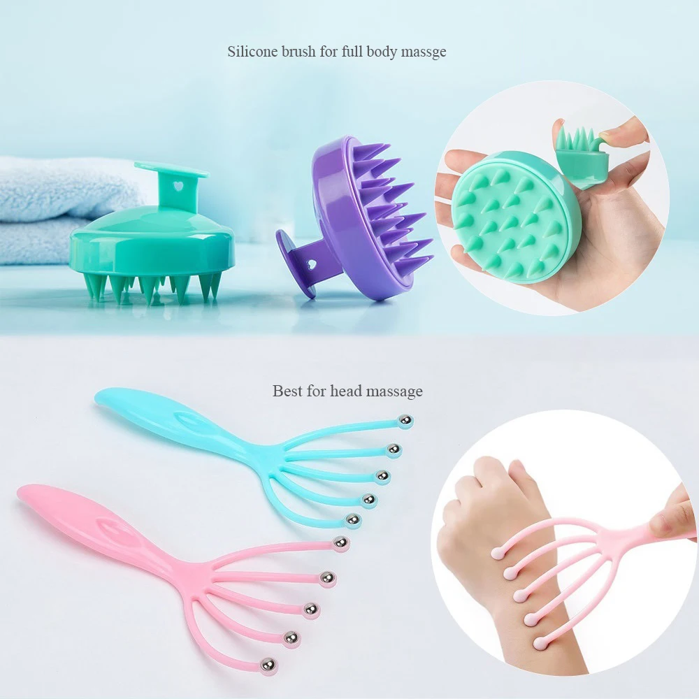 Массажеры для лица косметология здоровья гуаша скребок набор из двух камней