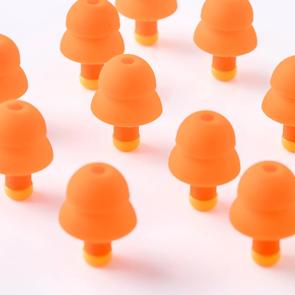 

3 Pairs Motorcycle Ear Plugs Noise Cancelling Ear Plugs Noise Canceling Earplug Silicone Ear Plugs for Sleeping