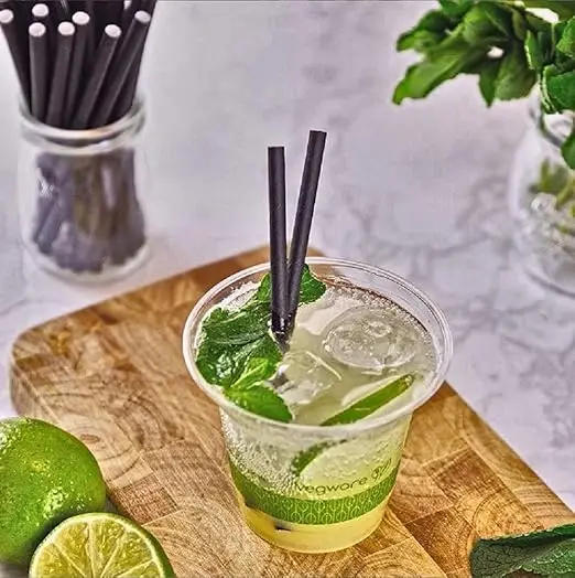 100 шт. одноразовые бумажные соломинки для вечеринки на день рождения