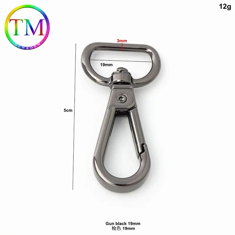 10-50Pcs Metal Bag Strap Connect Buckle Swivel Lobster Clasps Dog Chain Trigger Clasp Buckle Diy Craft Accessories Wholesale