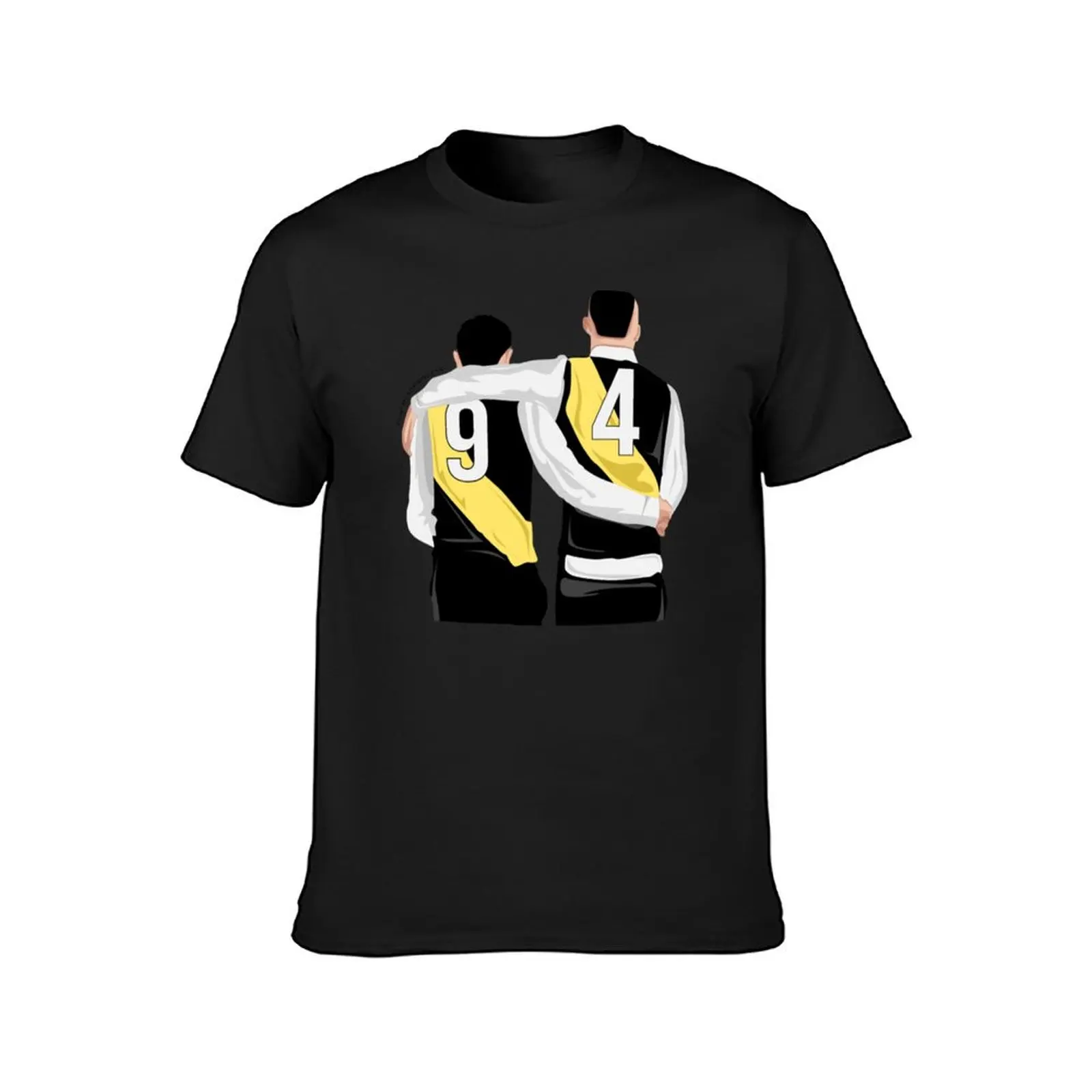 Простая Летняя мужская одежда Dustin Martin Трент Выходная футболка