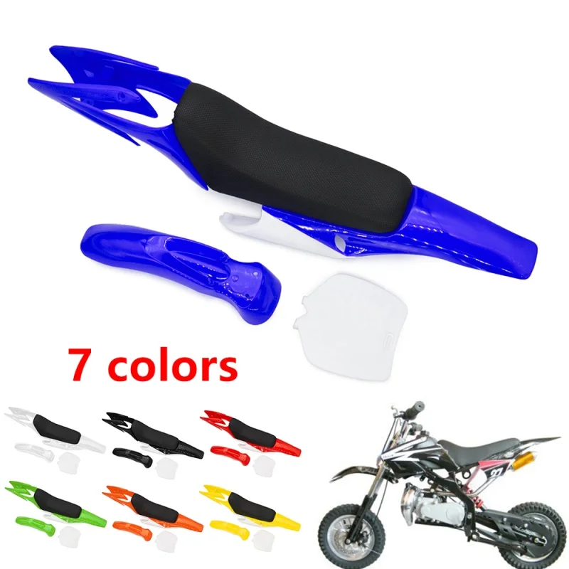 

49CC Small Apollo Mudguard Mini Plastic Parts with Seat Cushion Shell Off-Road Motorcycle Fairing Fender