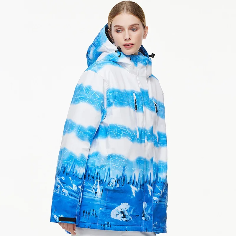 Женская толстовка зимняя куртка водонепроницаемая лыжная Мужская Новинка 2025