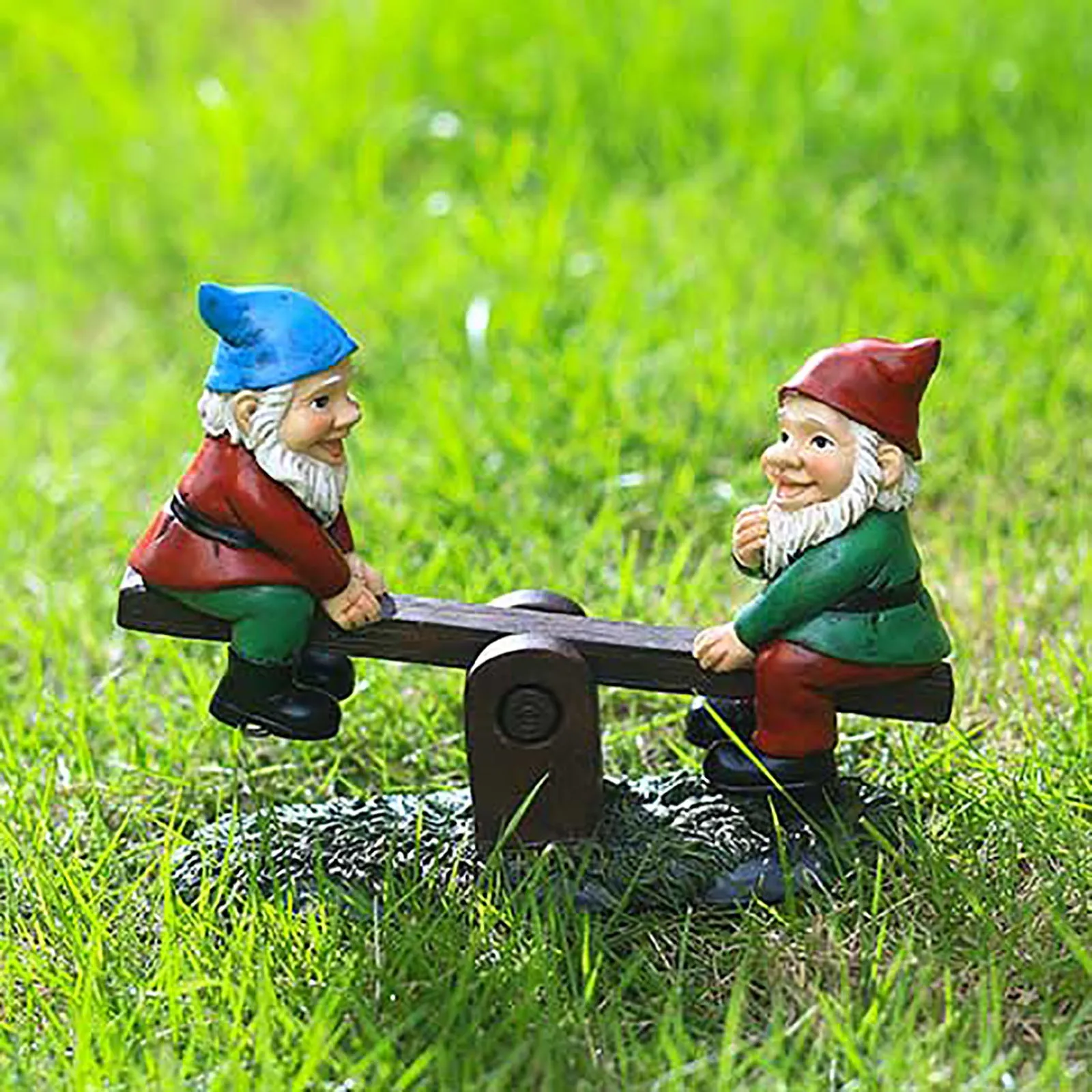 Мультяшный милый гном карликовый морской сад искусственное украшение для улицы