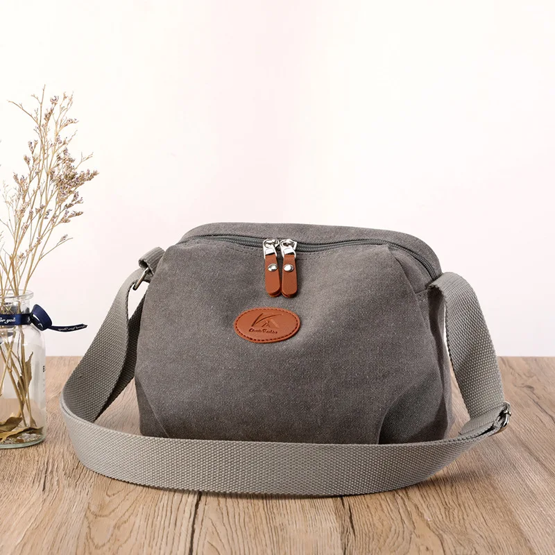 

Canvas Small Women Crossbody Bag Casual Student Girls Messenger Bags Vintage Ladies Phone Purse Handbag Shoulder Bag