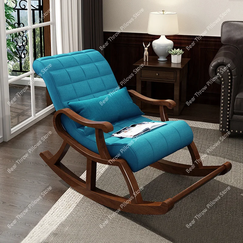 Антиквариат винтажные стулья деревянные удобные стулья-качалки для гостиной