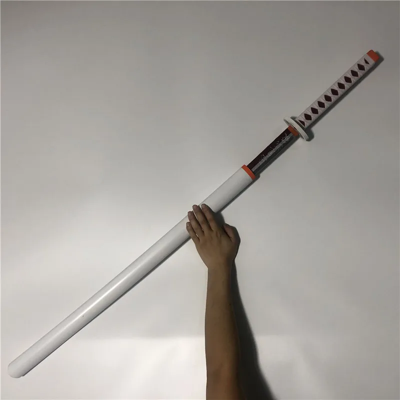 

104cm Kimetsu no Yaiba Sword Weapon Demon Slayer Tsuyuri Kanawo Cosplay Sword 1:1 Anime Ninja Knife PU toy