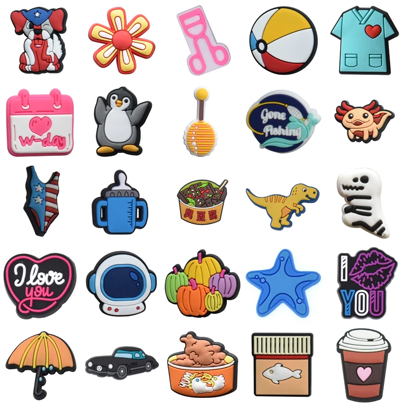 

Shoes Accessories Set Jeans Girl Wholesale Bulk Women Charm Boy Para Pins Kids Shoe Charms Gifts Men Decorations for Crocs Packs