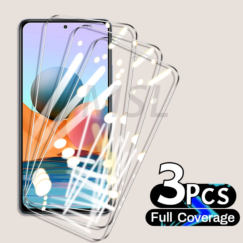 

3Pcs Tempered Glass For Xiaomi Redmi Note 10 8 7 5 6 9S 9 Pro Max 8T Screen Protector Anti Bluray For Redmi 9A 9C 8A 7A Glass