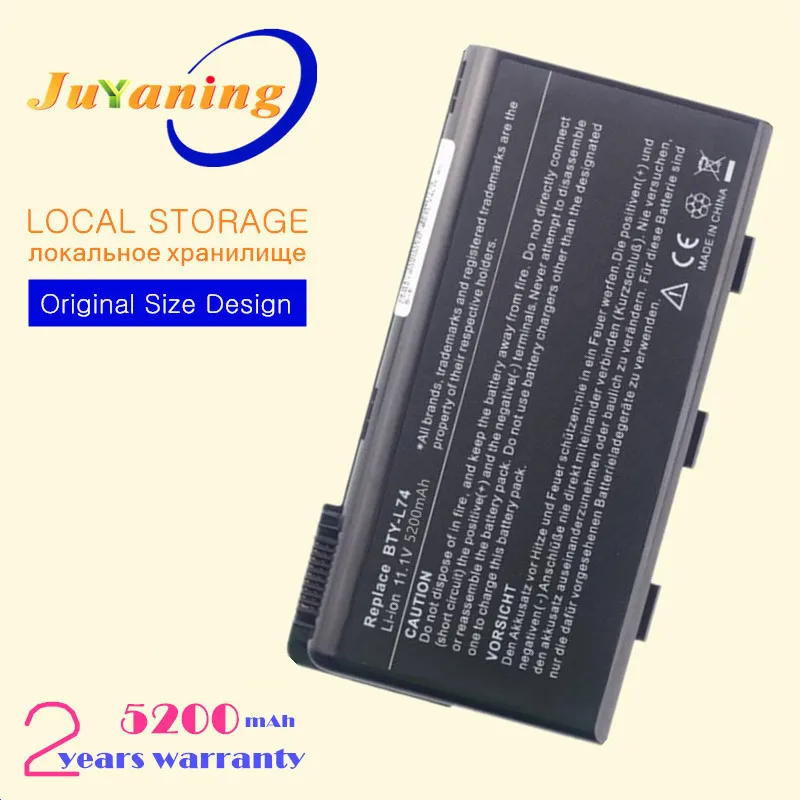 Аккумулятор для ноутбука MSI A5000 CR600 A6000 A6200 CR610 CR620 CR700 CX600 CX700 BTY-L74 BTY-L75 MS-1682