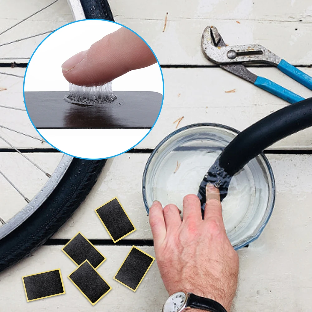 10 шт. пластыри для шин велосипеда без клея