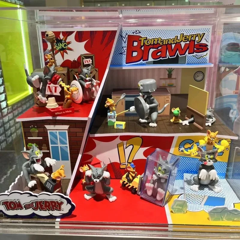 Оригинальная коробка Tom And Jerry серии Кот и мышь милая игрушка искусственная кожа