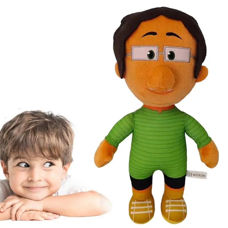 

Cute Soft Stuffed Dolls For Kids Boys Christmas Birthday Gifts 12.5in Big Nate Plush Toys Francis Dee Plushie Cartoon Character