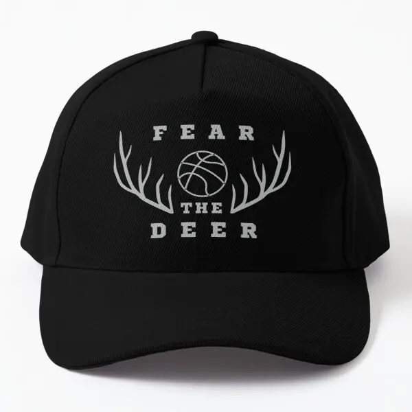 Fear The Deer  Baseball Cap Hat Fish Boys Spring  Black Women Bonnet  Casual Mens Czapka Solid Color Sun Sport Outdoor Summer