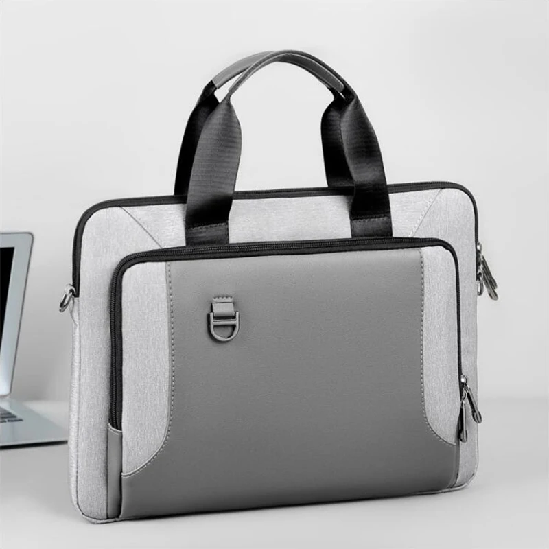

2022 Laptop Bag Case 14 15 15.6 Inch Waterproof Notebook Bag for Macbook Air Pro 13 15 Computer Shoulder Handbag Briefcase Bag