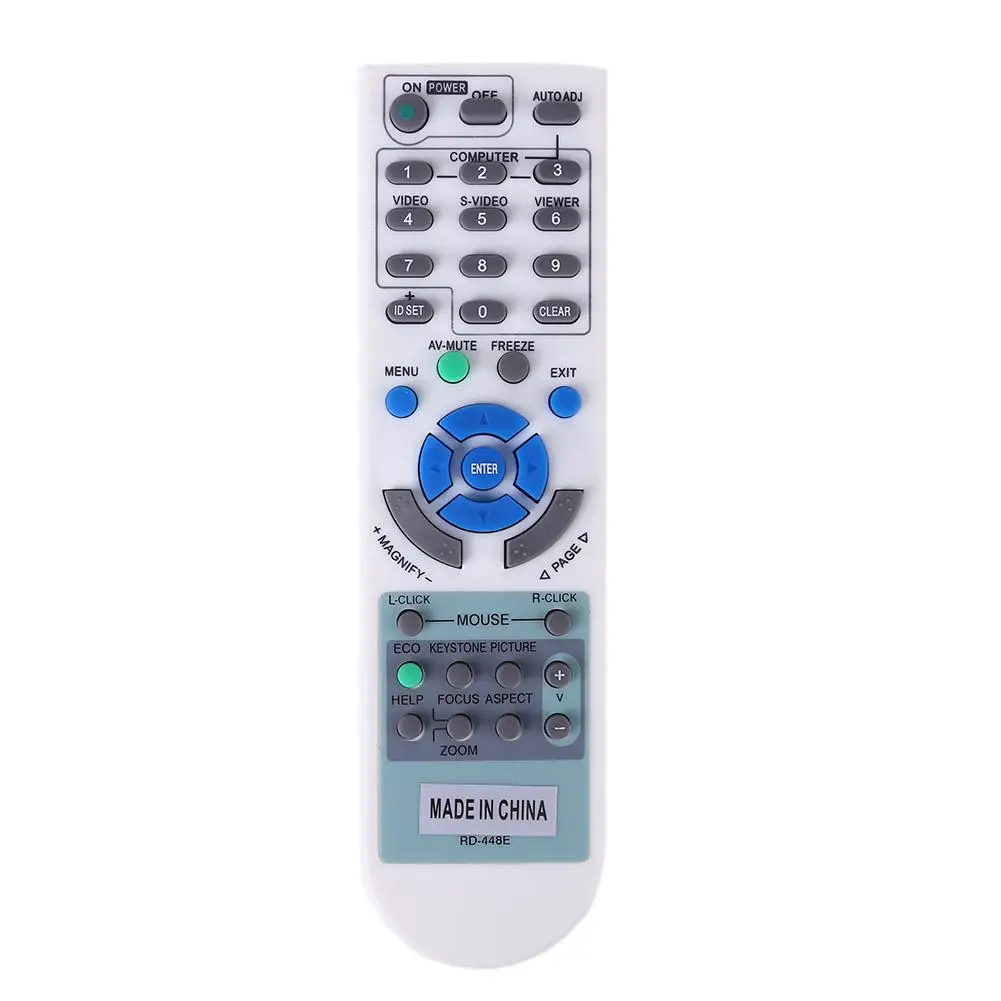 

Пульт дистанционного управления для NEC Projector VT series/LT series/NP Series V260X + V300X + V260 RD-448E