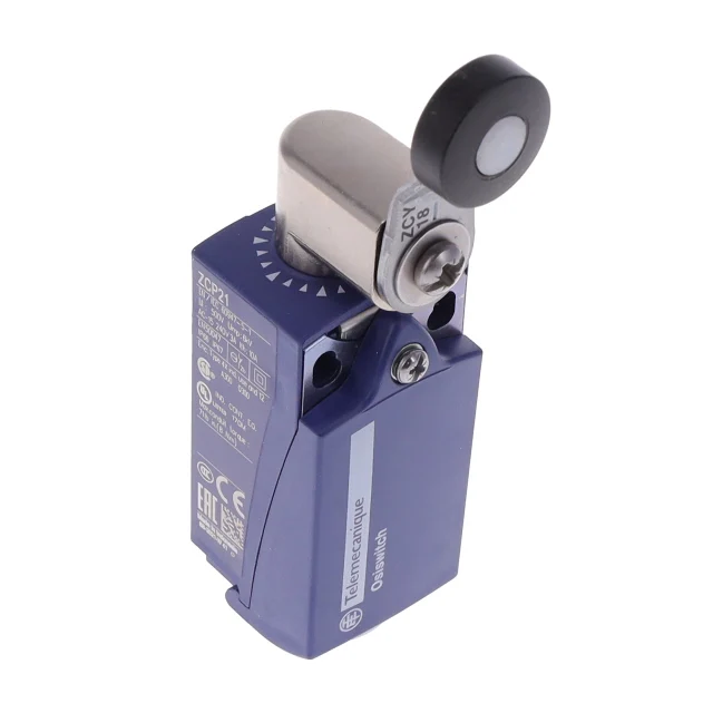 Фото XCKP2118G11 Переключатель хода XC Standard, XCKP, роликовый рычаг из термопластика, 1НЗ+1 НО, оснастка №1