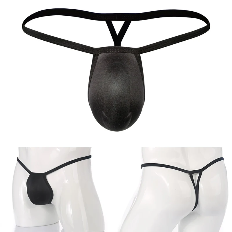 

Стринги мужские с подкладкой для пениса, пикантное нижнее белье, бандаж, G-стринги, чашка пуш-ап, мешочек для трусов, передняя подкладка