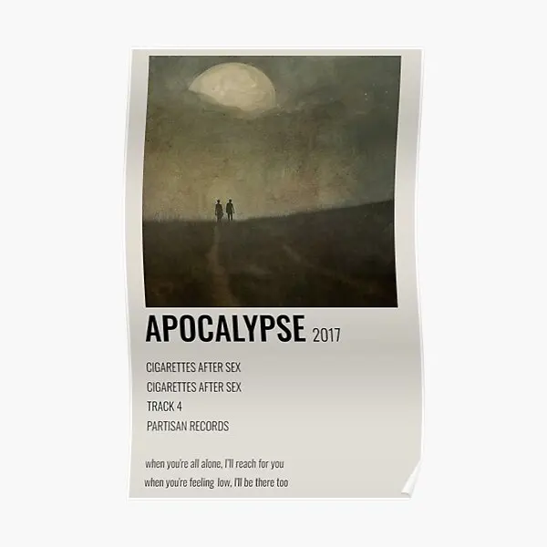 Виниловый постер сигарет после секса Апокалипсис винтажная Живопись Искусство