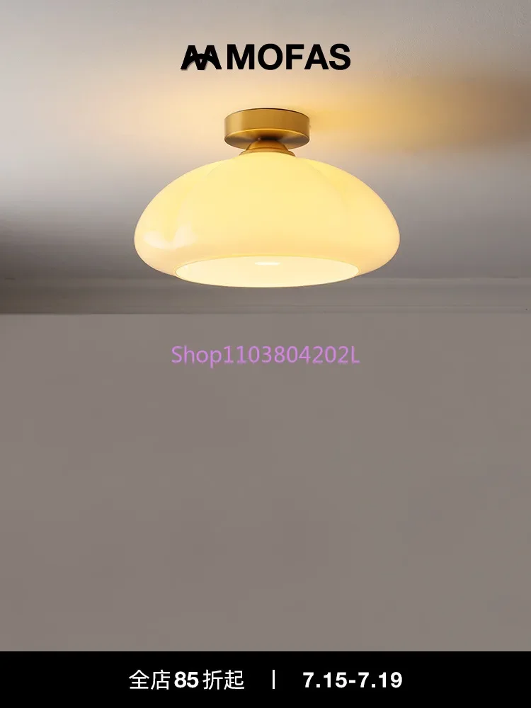 Скандинавская стеклянная Тыква MOFAS французская столовая потолок фотокрем ветер