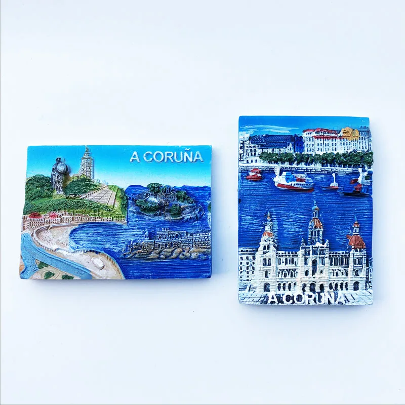 

Coruna Sweden Dutch Salzburg Australi Fridge Magnet Sticker World Travel Souvenir Magnetic
