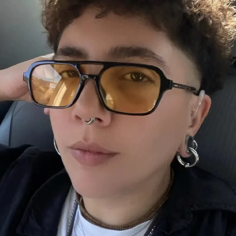 Солнцезащитные очки в винтажном стиле для мужчин и женщин простые удобные