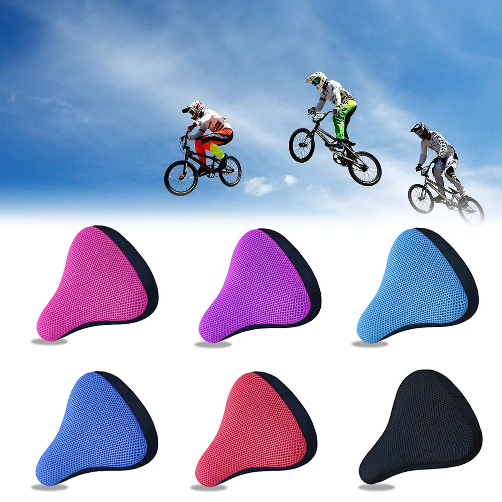 

Bicycle Seat Saddle Cover Soft Breathable Bike Saddle Cushion Cover 20x23cm Breathable Bike Saddle Cushion Cover Cycling Part