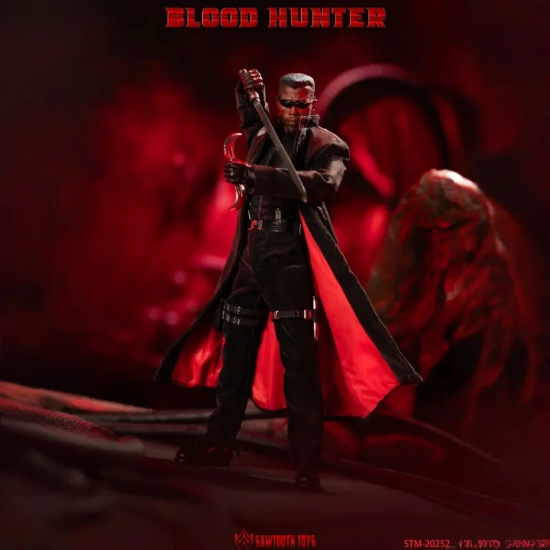 Фото Предварительная продажа Sawtooth Toys Stm-20252 Blood Hunter, масштаб 1/12, экшн-фигурка, оригинальная модель игрушки для коллекционеров, экшн-фигурка №2