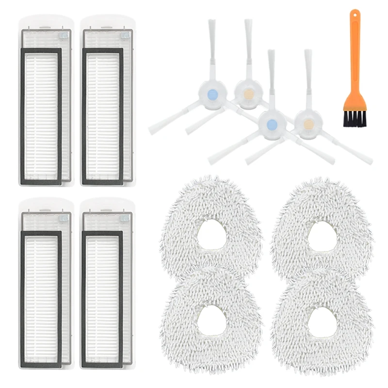 

For Cloud Whale NARWAL T10 Robot Sweeping Accessories Side Brush Filter Mop Cleaning Brush