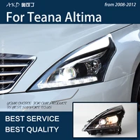 car lights for teana altima 2008 2012 led headlights drl fog lamp dynamic turn signal projector lens accessories upgrade