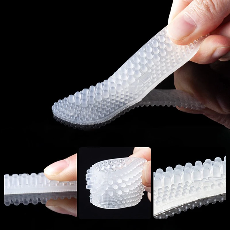 

Upgrade Silicone Heel Stickers Heels Grips For Women Men Anti Slip Heel Cushions Non-Slip Inserts Pads Foot Heel Care Protector