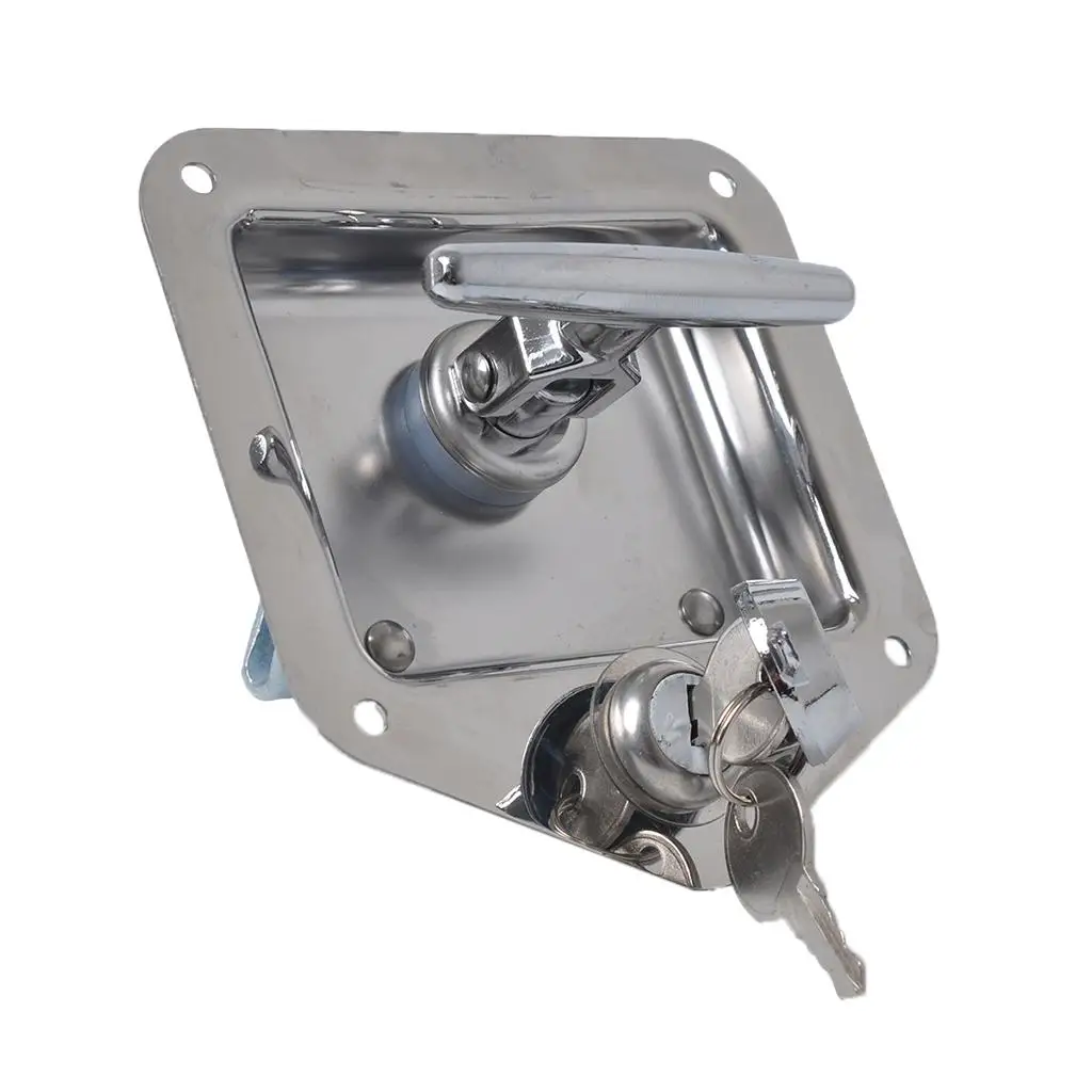 

Car RV Marine 304 Stainless Steel Folding Handle Lock Tool Latch