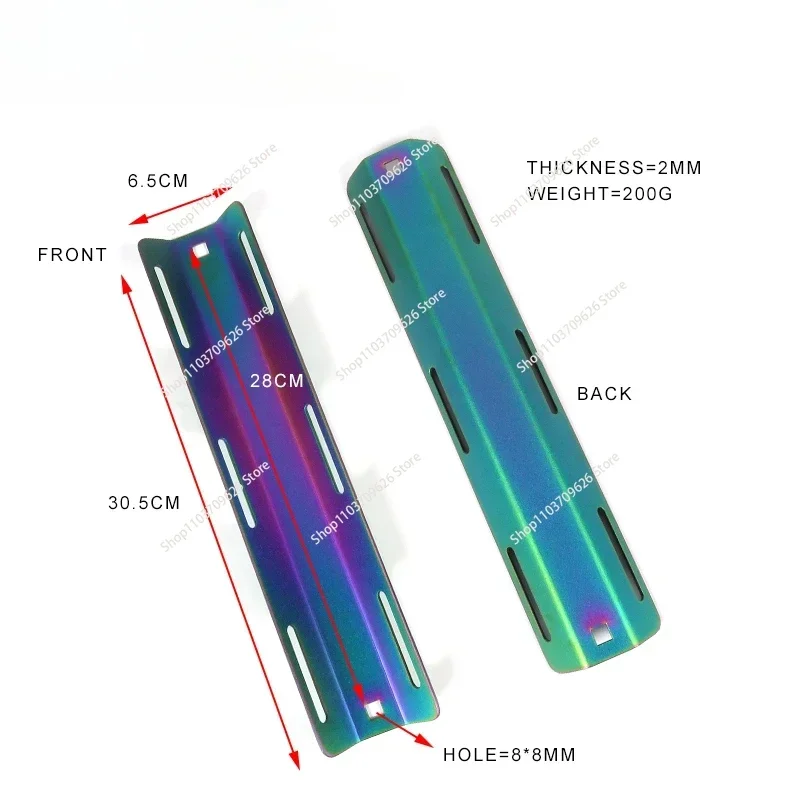 Гидрополярная технология дайвинга титановая задняя пластина один резервуар